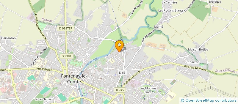 localisation de l'entreprise MADAME HELENE GUINIER à FONTENAY-LE-COMTE