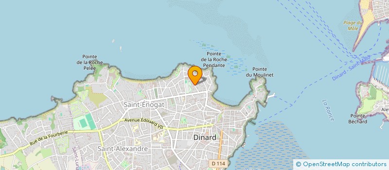 localisation de l'entreprise MADAME HELENE GUIVARCH à DINARD