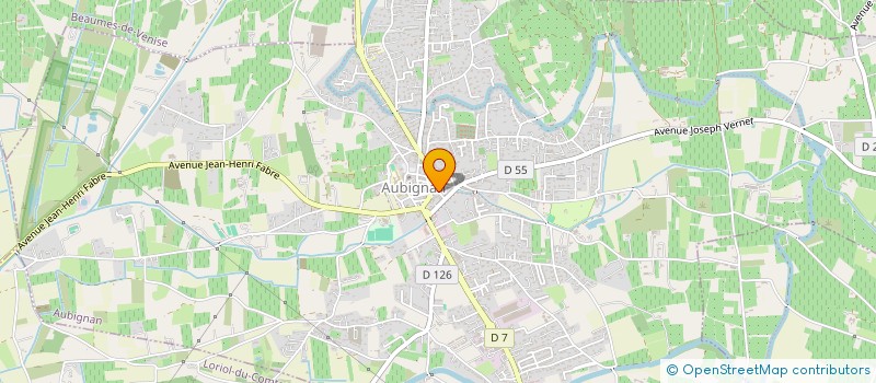 localisation de l'entreprise MADAME HELENE GUNDISCH  AUBIGNAN