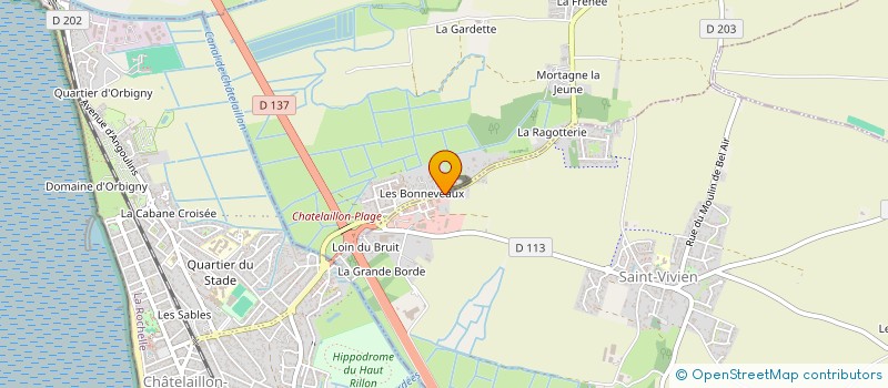 localisation de l'entreprise MADAME HELENE HAMDAOUI  SAINT-VIVIEN