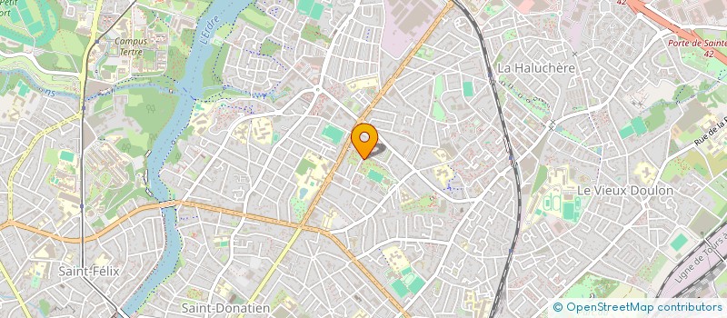 localisation de l'entreprise MADAME HELENE HANNEDOUCHE à NANTES