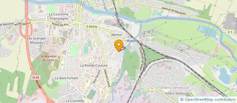 localisation de l'entreprise MADAME HELENE HANON à VANNES