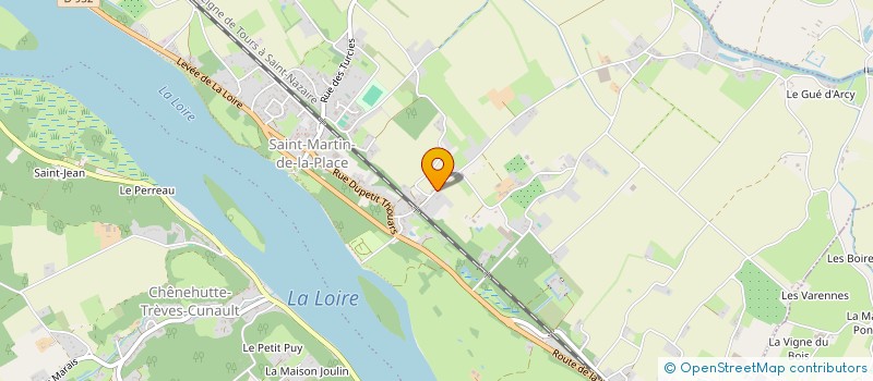 localisation de l'entreprise MADAME HELENE HARDOU  GENNES-VAL-DE-LOIRE