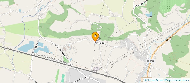 localisation de l'entreprise MADAME HELENE HAROU  COLAYRAC-SAINT-CIRQ