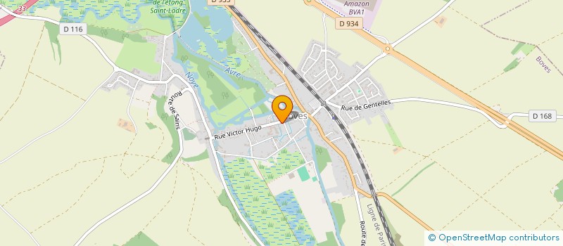 localisation de l'entreprise MADAME HELENE HAVET  MARLERS