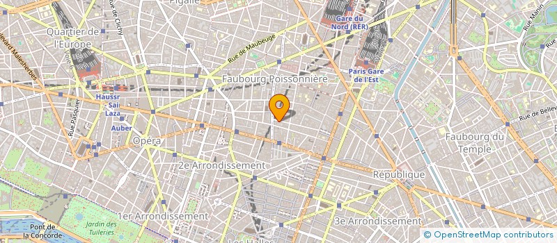 localisation de l'entreprise MADAME HELENE HELWASER  PARIS