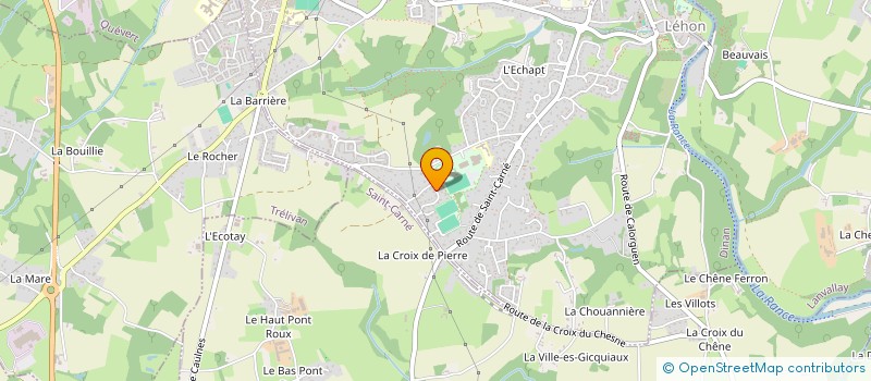 localisation de l'entreprise MADAME HELENE HEMON  DINAN