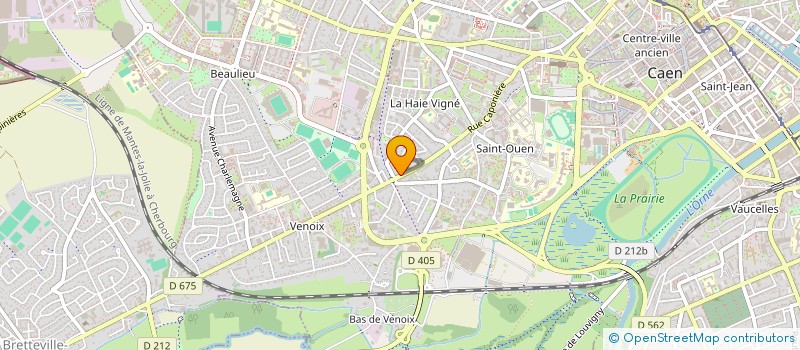 localisation de l'entreprise MADAME HELENE HERAUD à CAEN