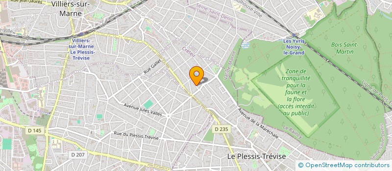 localisation de l'entreprise MADAME HELENE HERMANT  LE PLESSIS-TREVISE