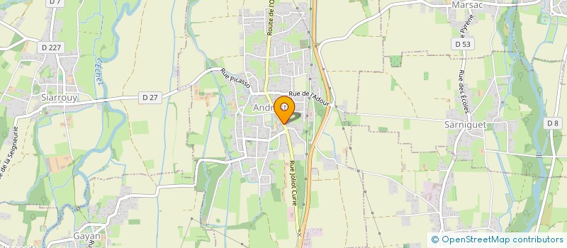 localisation de l'entreprise MADAME HELENE HERNANDEZ  ANDREST