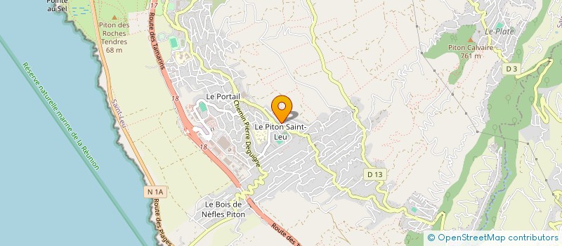 localisation de l'entreprise MADAME HELENE HEURTIN  SAINT-LEU