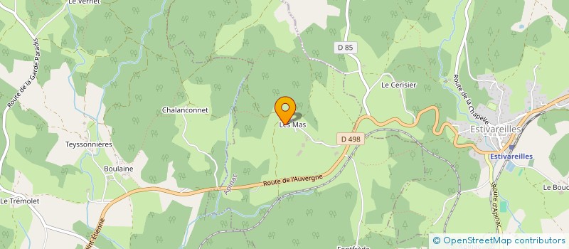localisation de l'entreprise MADAME HELENE HOFFMANN à APINAC