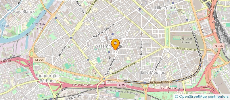 localisation de l'entreprise MADAME HELENE HUNG à LILLE