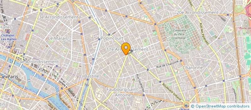 localisation de l'entreprise MADAME HELENE HUSSON  PARIS