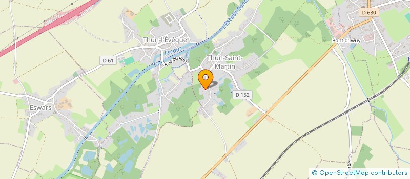 localisation de l'entreprise MADAME HELENE HUYVAERT  THUN-SAINT-MARTIN