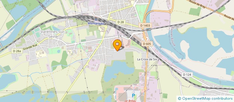 localisation de l'entreprise MADAME HELENE ICOS  VARENNES-SUR-SEINE