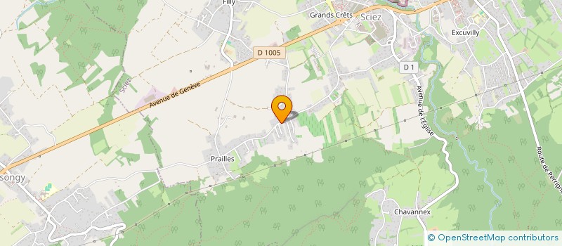 localisation de l'entreprise MADAME HELENE IGNACE  CHENS-SUR-LEMAN