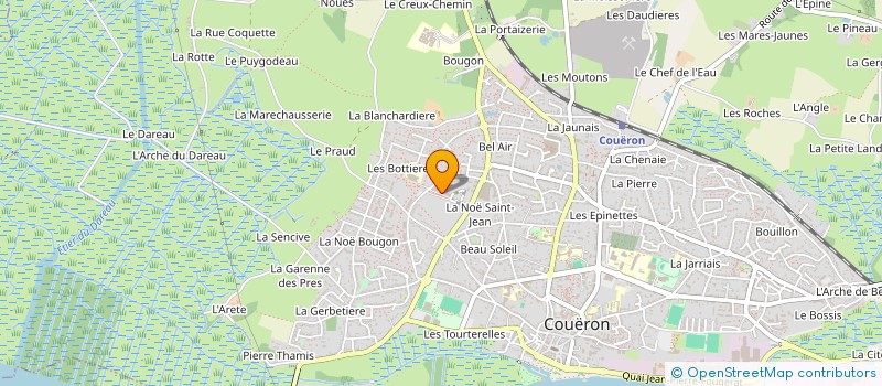 localisation de l'entreprise MADAME HELENE IMBAULT à COUERON