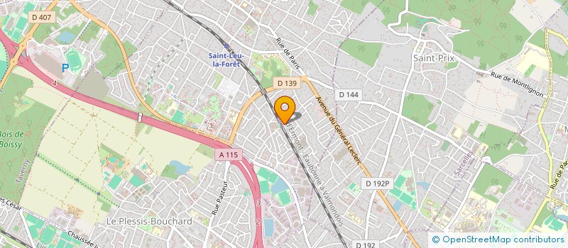 localisation de l'entreprise MADAME HELENE JACQUEMYNS à SAINT-LEU-LA-FORET