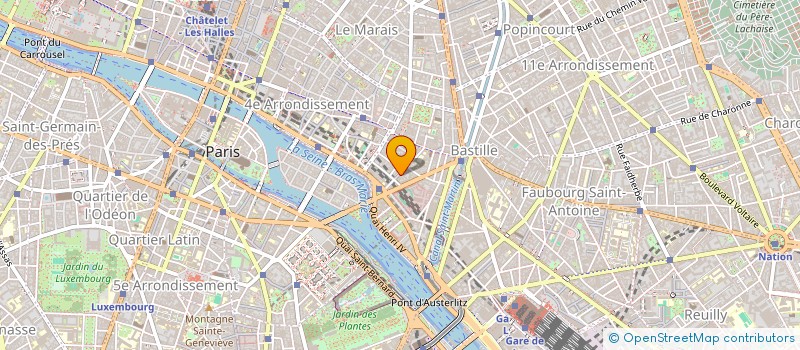 localisation de l'entreprise MADAME HELENE JACQUOT à PARIS