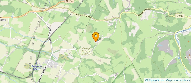 localisation de l'entreprise MADAME HELENE JAFFRE  BUZY