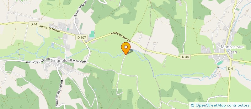 localisation de l'entreprise MADAME HELENE JAVERZAC  GRIGNOLS