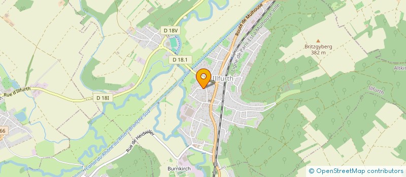 localisation de l'entreprise MADAME HELENE JEANPIERRE  GUEWENHEIM