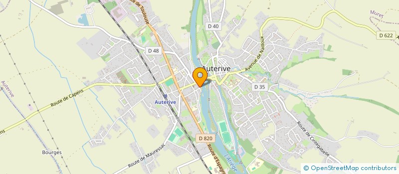 localisation de l'entreprise MADAME HELENE JON  AUTERIVE