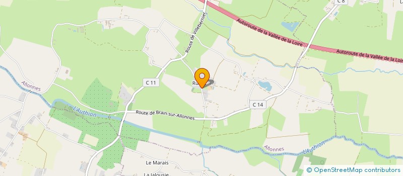 localisation de l'entreprise MADAME HELENE JOULAIN  ALLONNES