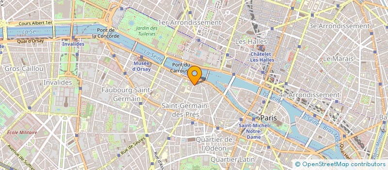 localisation de l'entreprise MADAME HELENE JOUSSE  PARIS