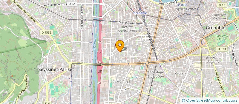 localisation de l'entreprise MADAME HELENE KEMPENEERS à GRENOBLE