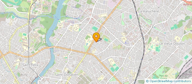 localisation de l'entreprise MADAME HELENE KERDANET à NANTES