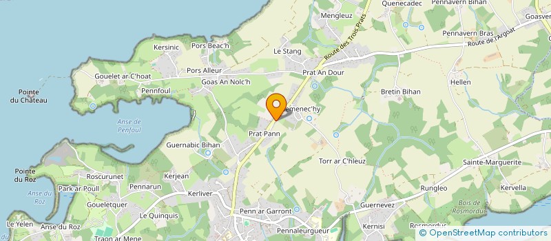 localisation de l'entreprise MADAME HELENE KERMARC  LOGONNA-DAOULAS