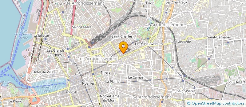 localisation de l'entreprise MADAME HELENE KNIBBE à MARSEILLE