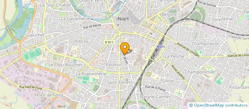 localisation de l'entreprise MADAME HELENE KOUYOUMDJIAN à NIORT