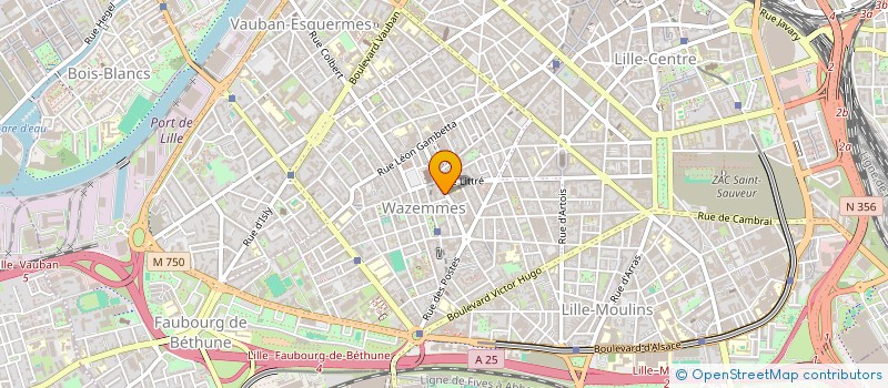 localisation de l'entreprise MADAME HELENE KOWALSKI à LILLE