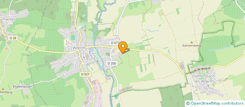 localisation de l'entreprise MADAME HELENE KREBS  WRTH