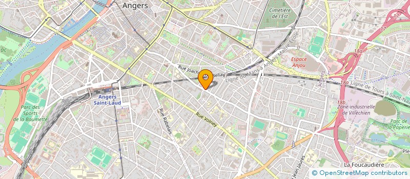 localisation de l'entreprise MADAME HELENE KURTZ  ANGERS