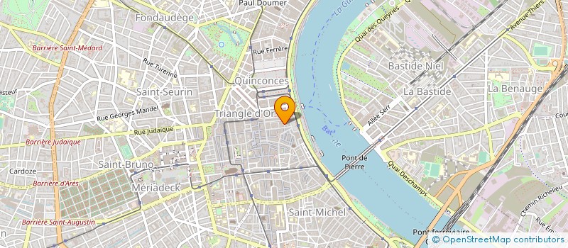 localisation de l'entreprise MADAME HELENE LABADIE à BORDEAUX
