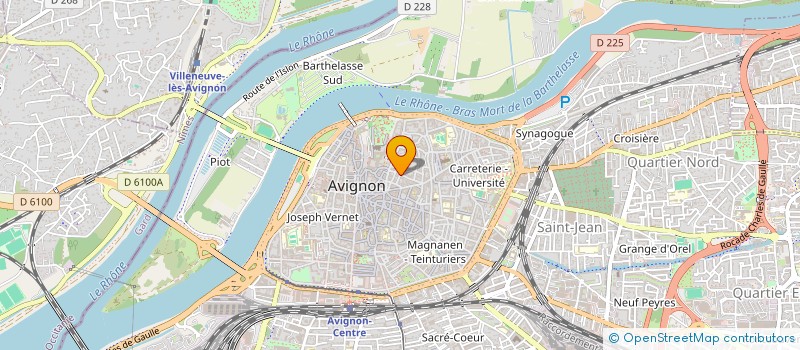 localisation de l'entreprise MADAME HELENE LACORDAIRE  AVIGNON