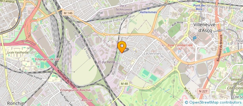 localisation de l'entreprise MADAME HELENE LACROIX à LEZENNES