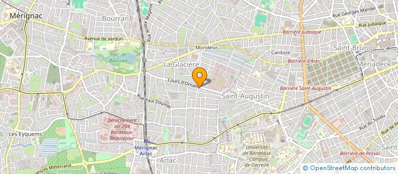 localisation de l'entreprise MADAME HELENE LAGARROSSE à MERIGNAC