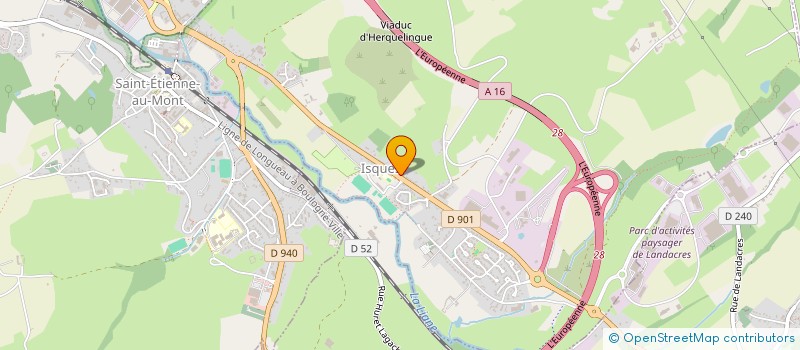 localisation de l'entreprise MADAME HELENE LAISNEY  ISQUES