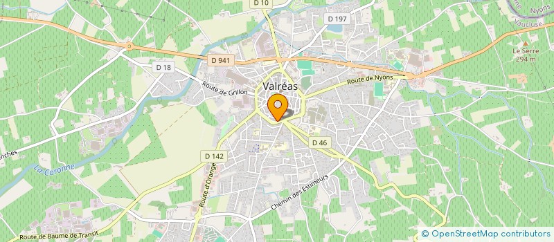 localisation de l'entreprise MADAME HELENE LALANDE à VALREAS