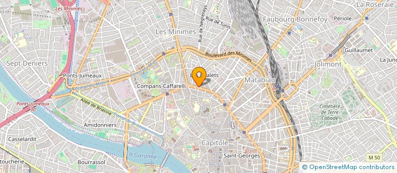 localisation de l'entreprise MADAME HELENE LAMAISON  TOULOUSE