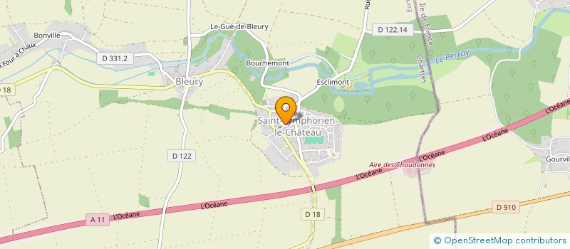 localisation de l'entreprise MADAME HELENE LAMANDE à AUNEAU-BLEURY-SAINT-SYMPHORIEN