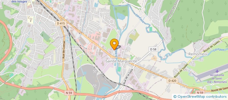 localisation de l'entreprise MADAME HELENE LAMBERT  SAINTE-MARGUERITE