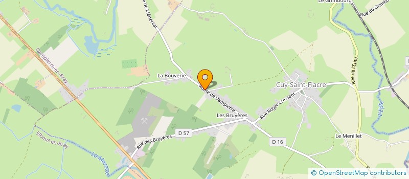 localisation de l'entreprise MADAME HELENE LAMPRECHT  CUY-SAINT-FIACRE