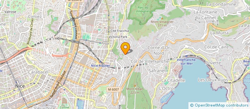 localisation de l'entreprise MADAME HELENE LAMPRIERE  NICE