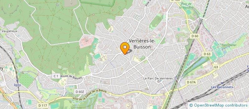 localisation de l'entreprise MADAME HELENE LANDREAU  MONTREDON